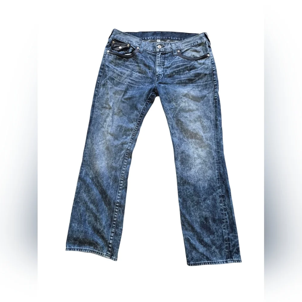 True Religion Relaxed Fit‎ Blue Jeans